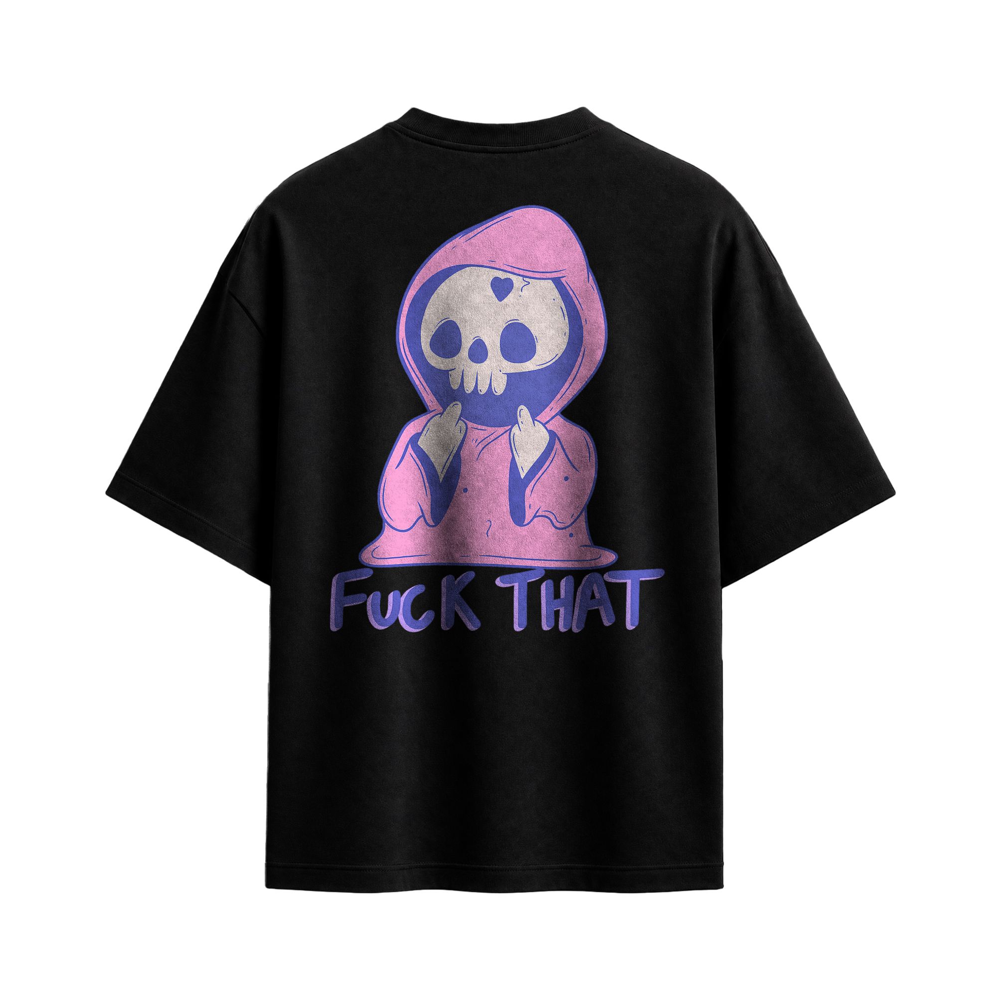 Forfksake Ghost Fuck That Black T-Shirt