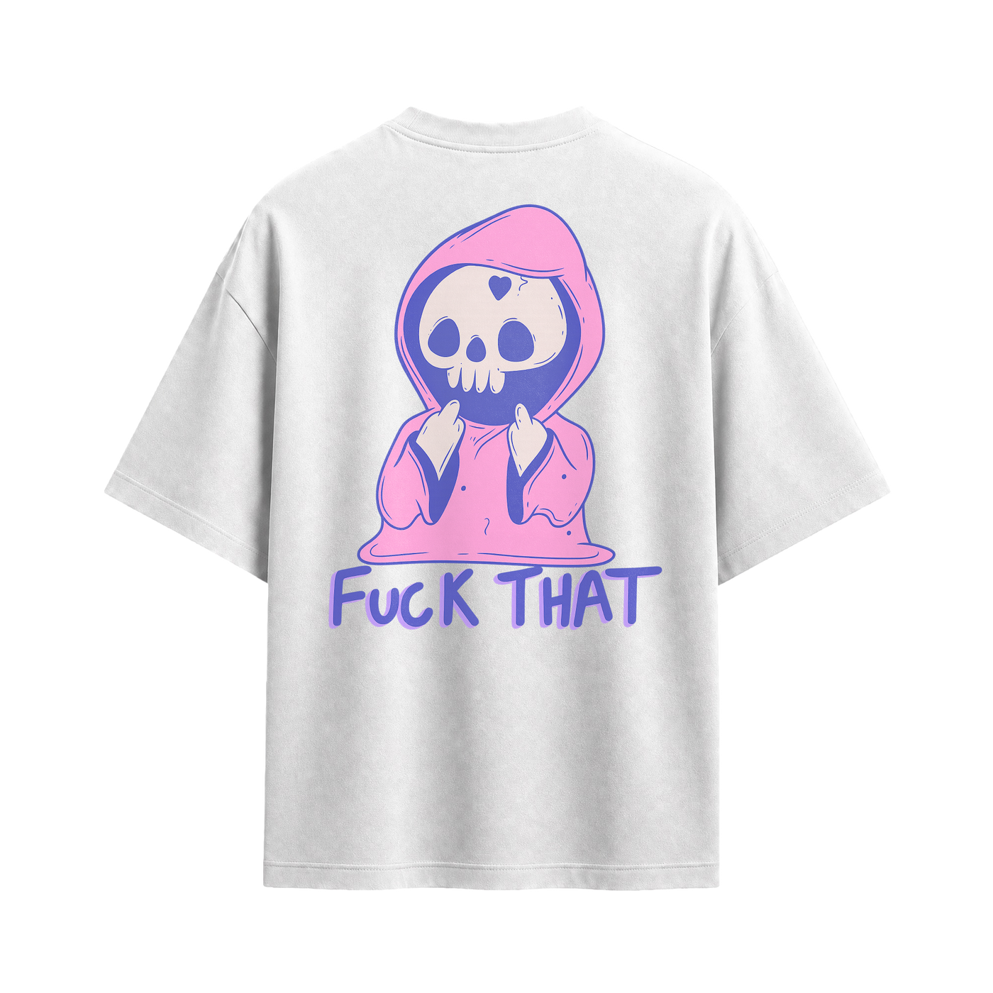 Forfksake Ghost Fuck That White T-Shirt