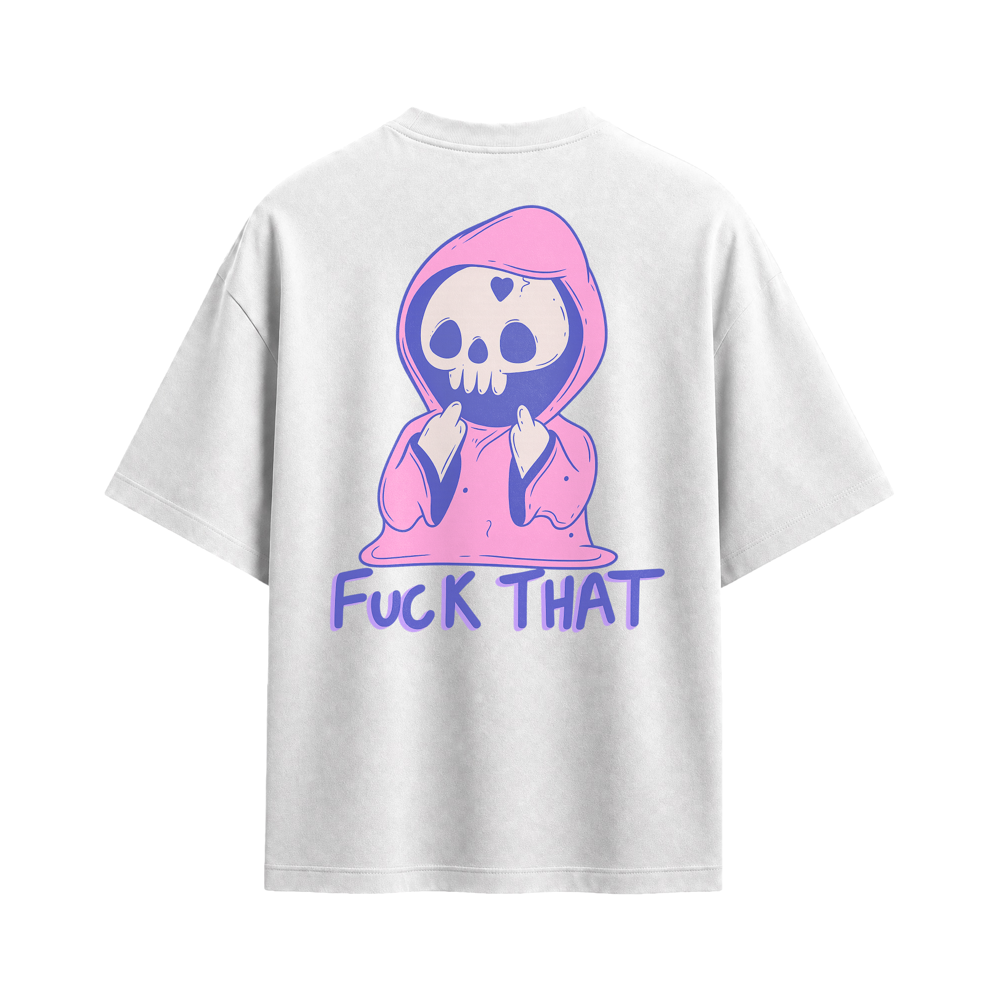 Forfksake Ghost Fuck That White T-Shirt