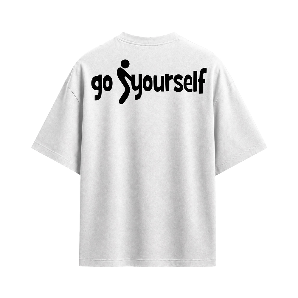 Forfksake Go F Yourself White T-Shirt