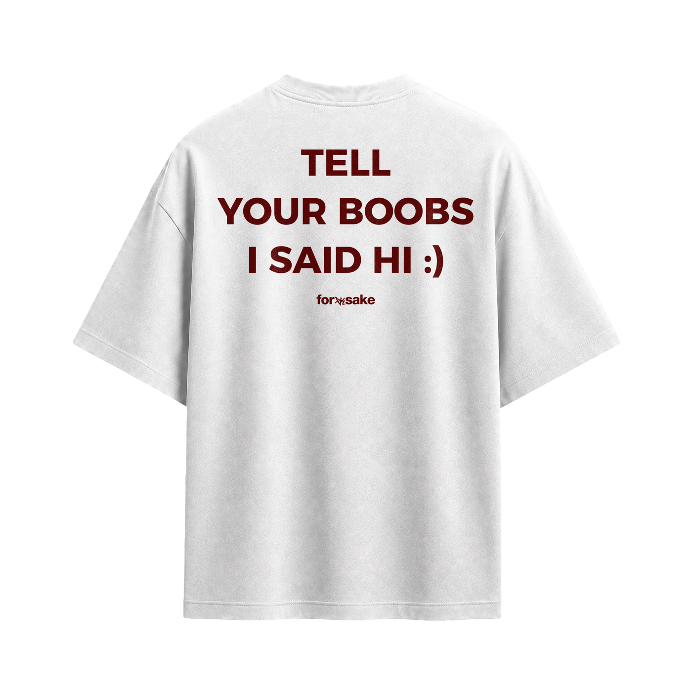 Forfksake Greetings White T-Shirt