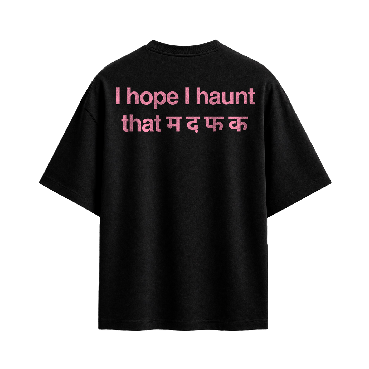 Forfksake Haunt You T-Shirt Black