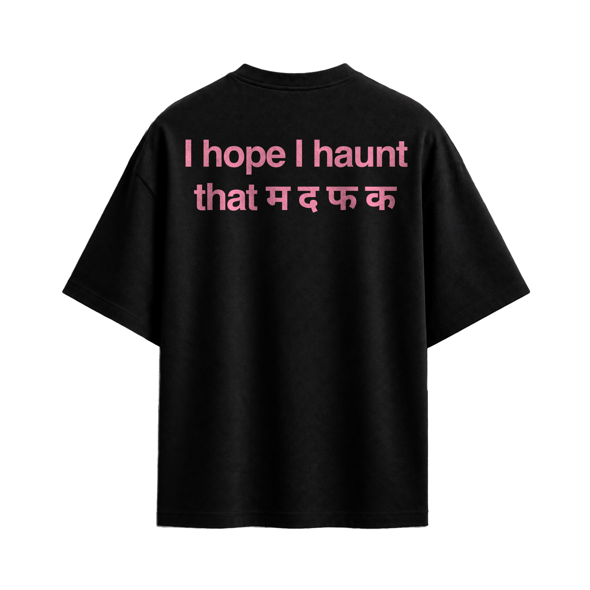 Forfksake Haunt You T-Shirt Black