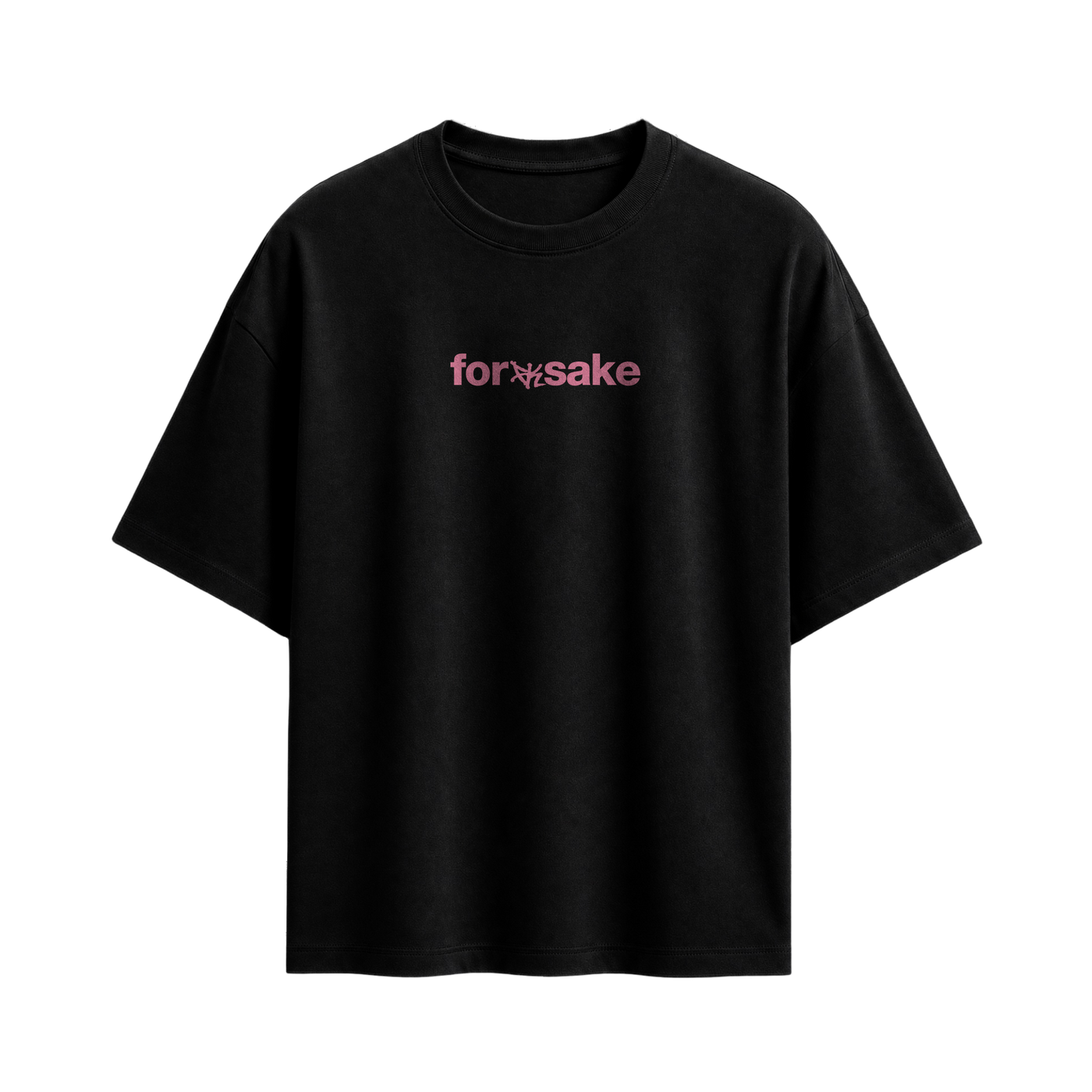 Forfksake Haunt You T-Shirt Black