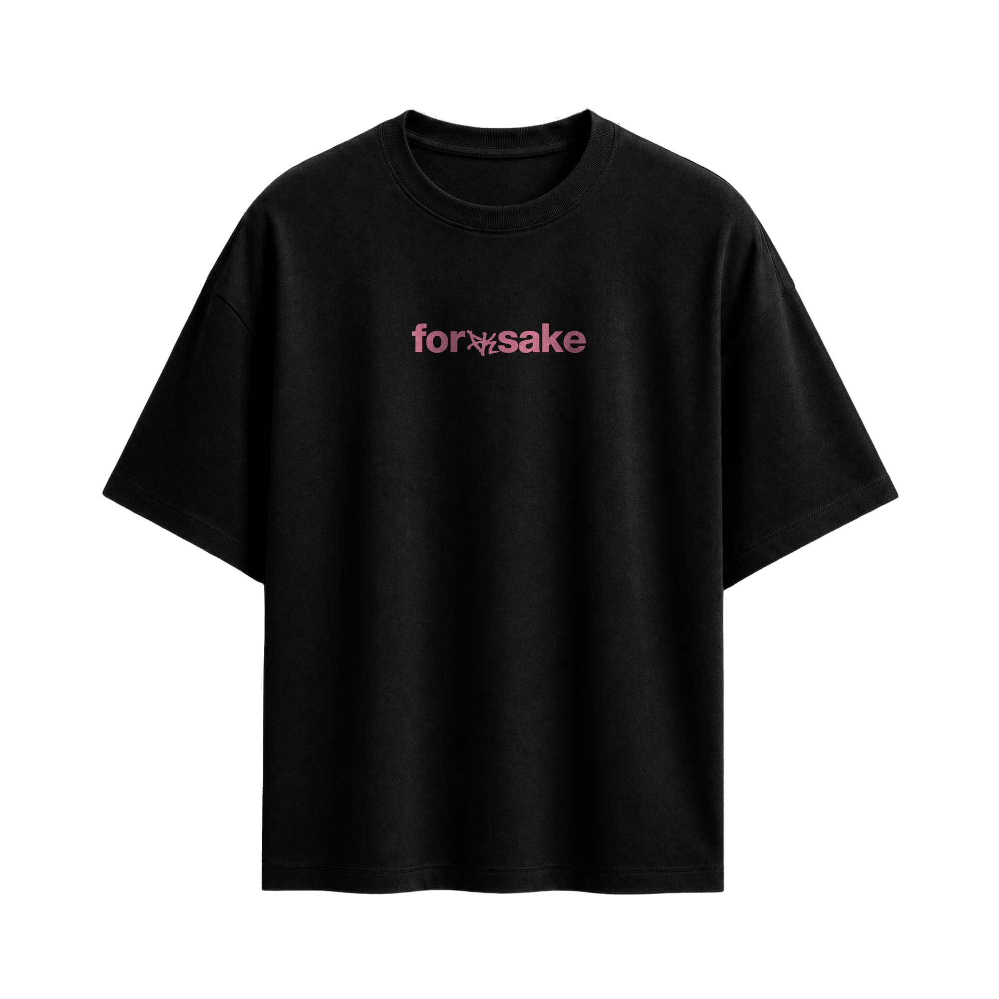 Forfksake Haunt You T-Shirt Black