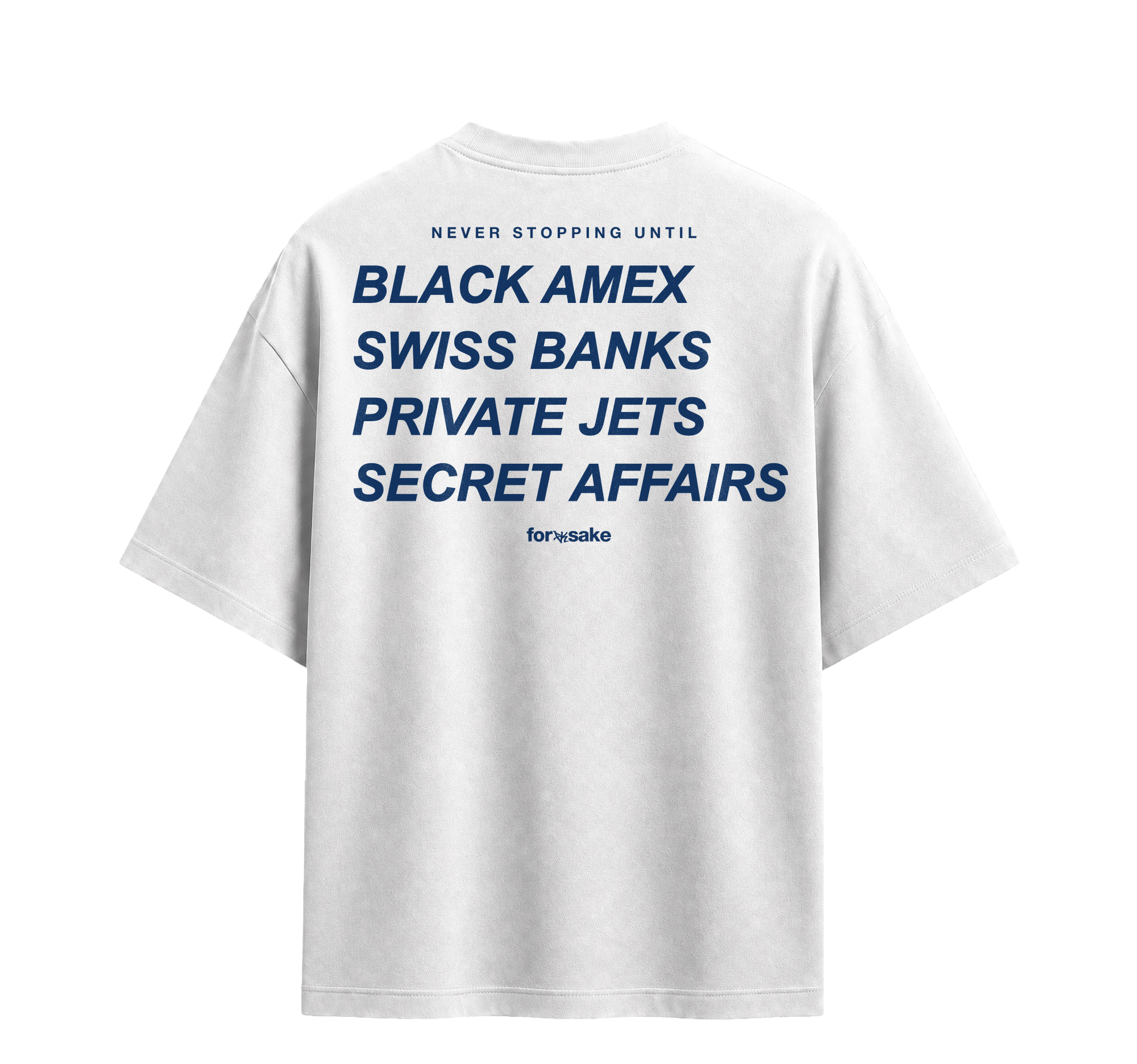 Forfksake Secret Affairs White T-Shirt