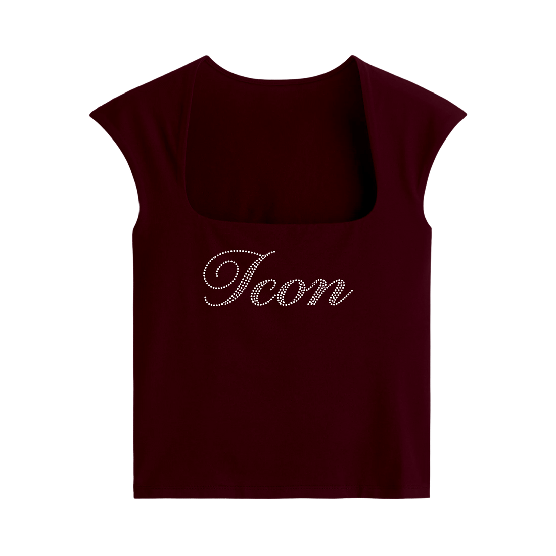 Forfksake Icon Baby Tee Cherry Red