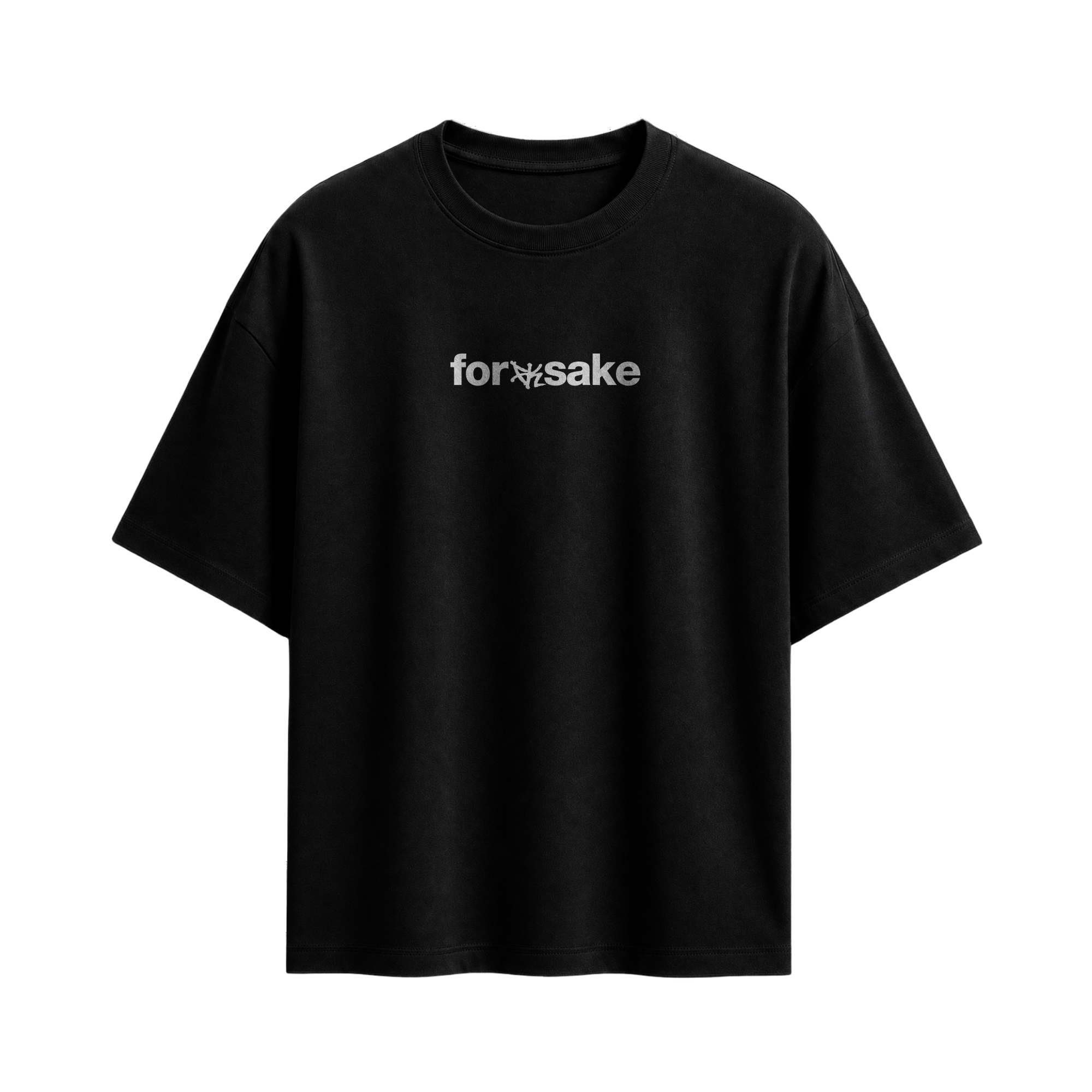 Forfksake Kiss You T-Shirt Black