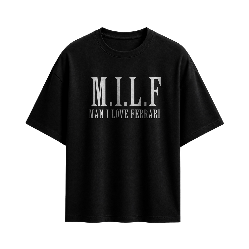 Forfksake M.I.L.F Black T-Shirt