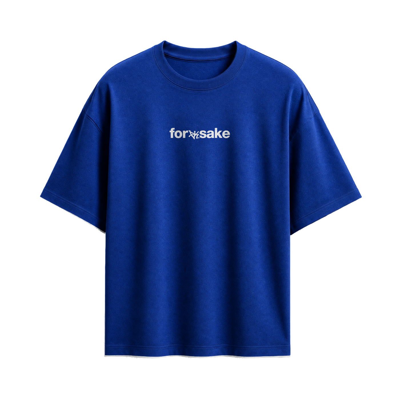 Forfksake Move With Purpose T-Shirt Blue