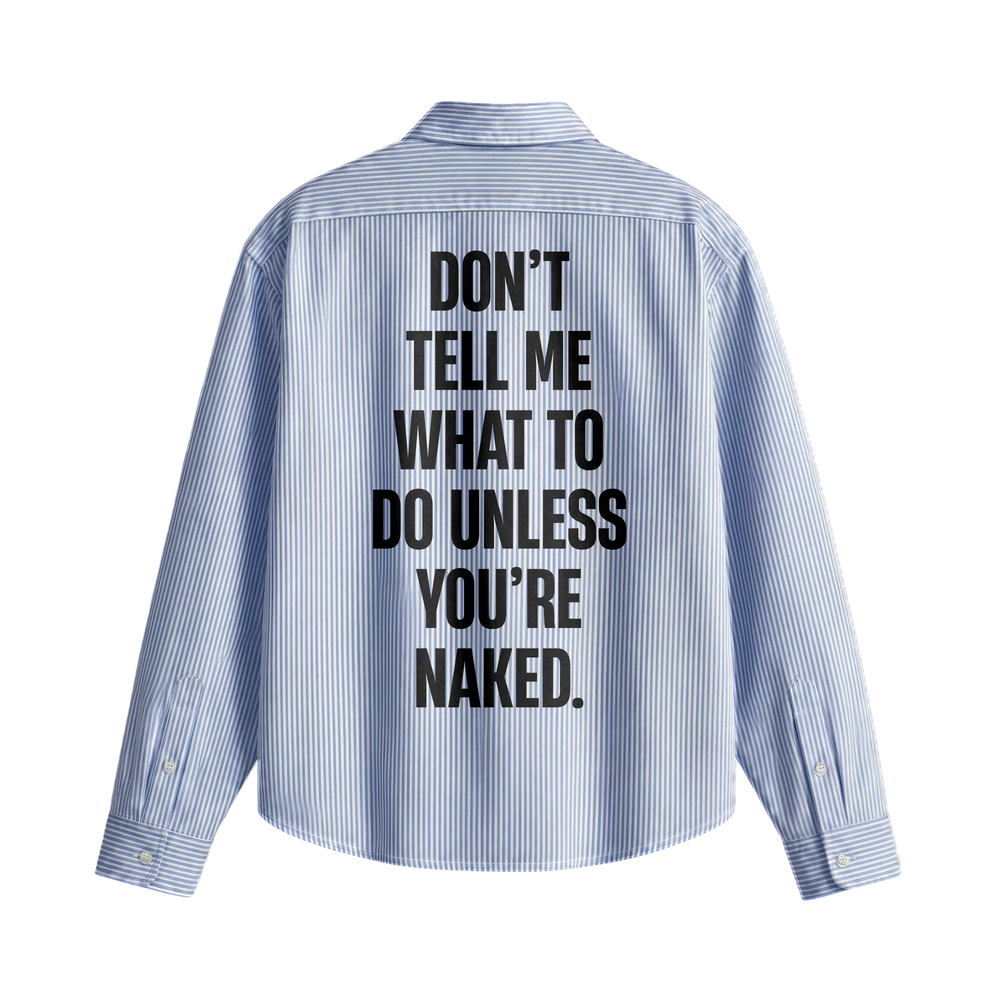 Forfksake Nude Authority Shirt
