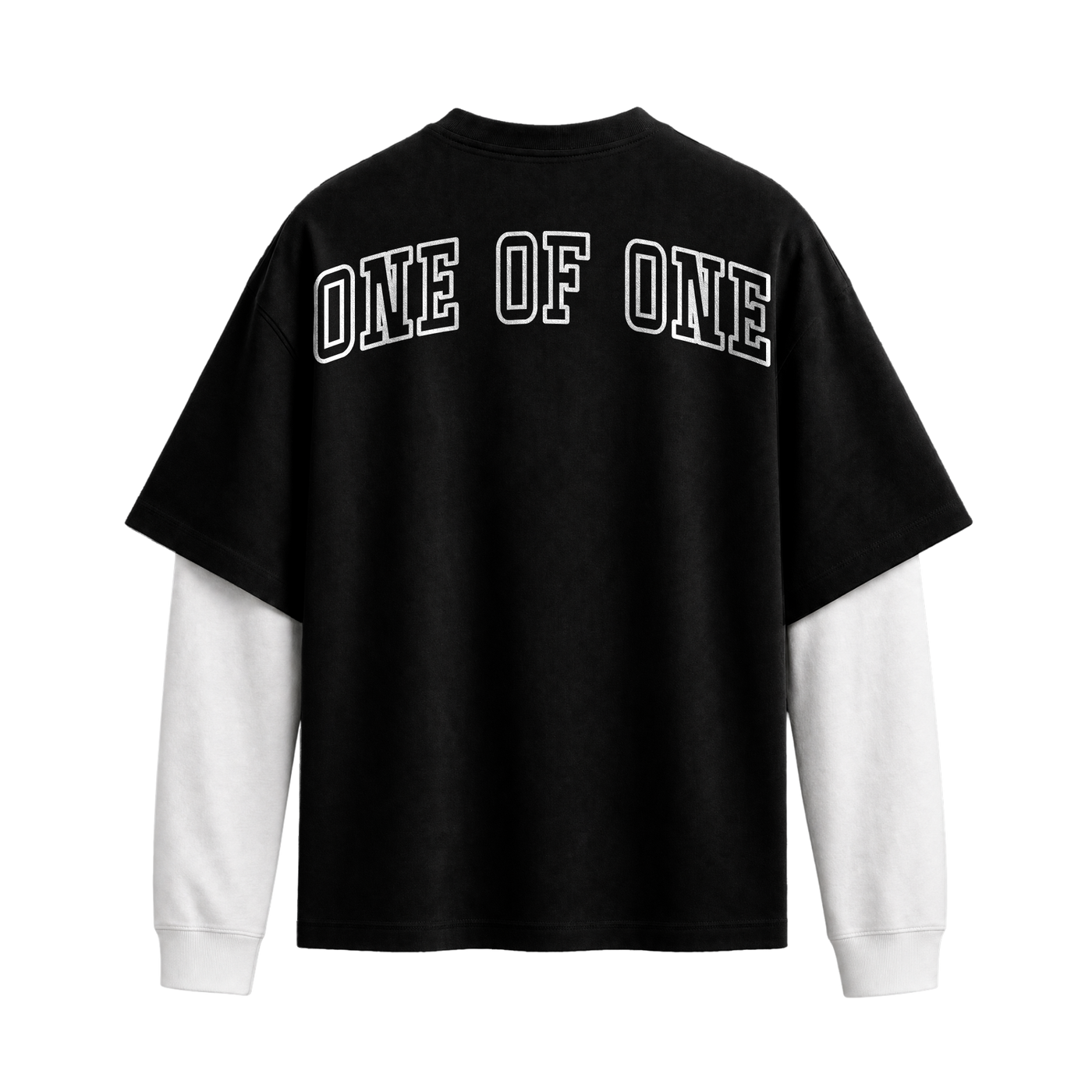 Forfksake One Of One Double Layered T-Shirt Black