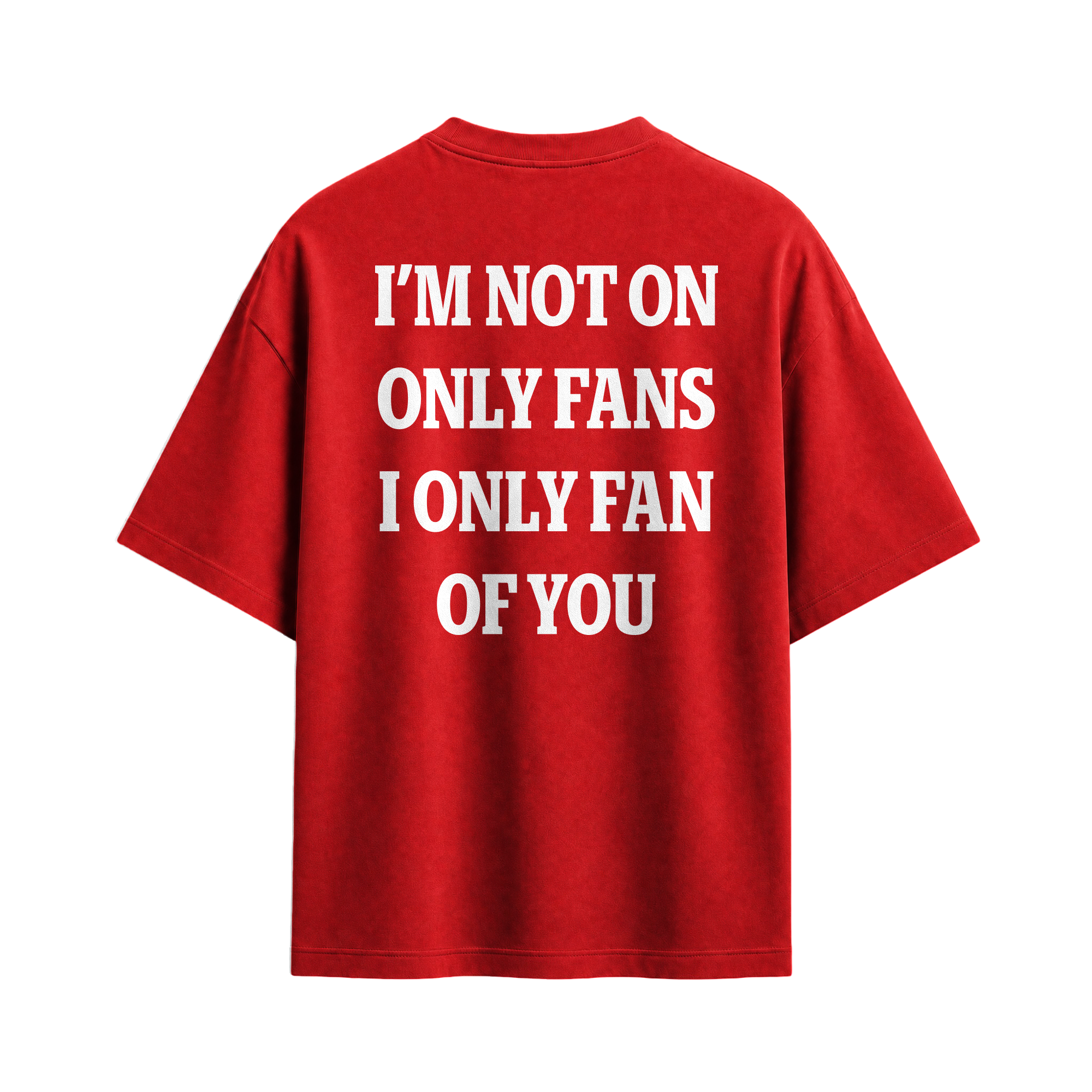 Forfksake Only Fans T-Shirt Red