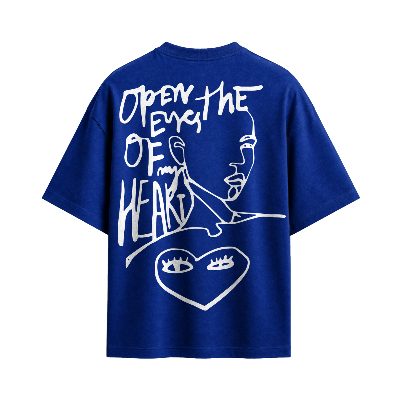 Forfksake Open Eyes Blue T-Shirt