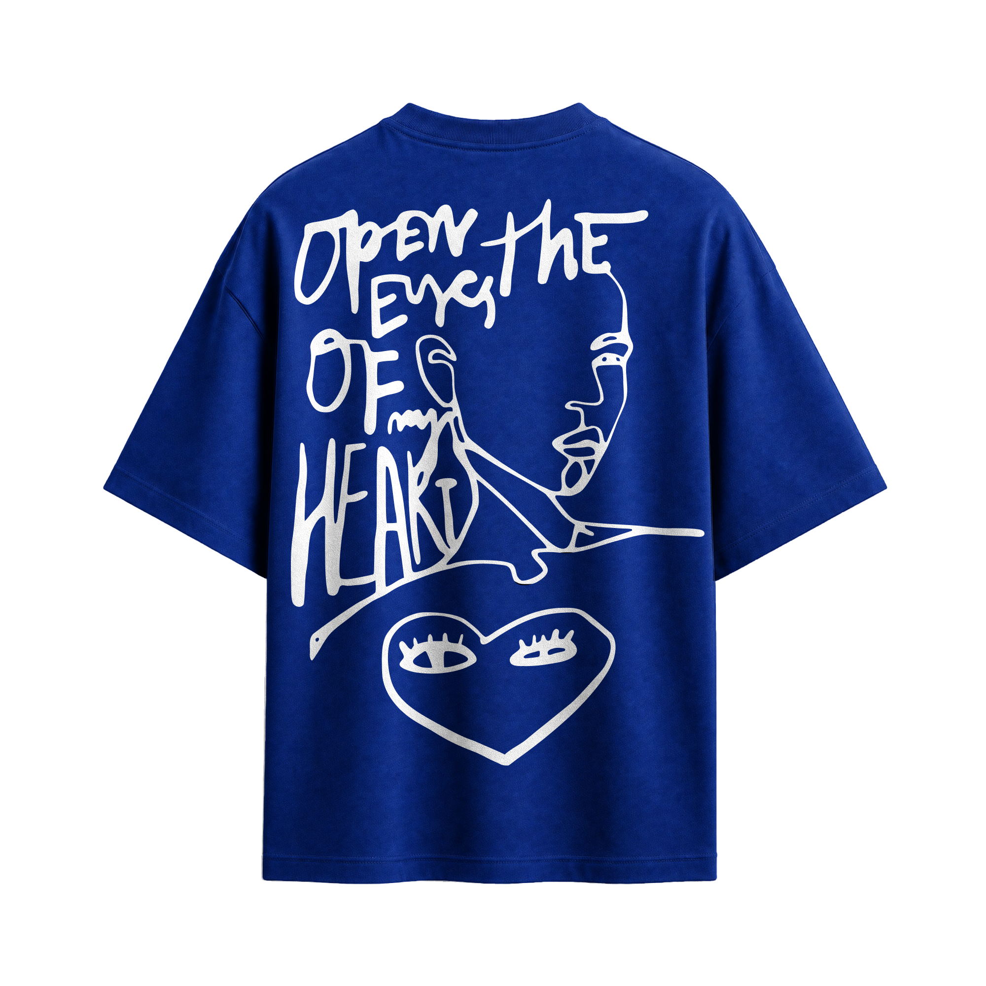 Forfksake Open Eyes Blue T-Shirt