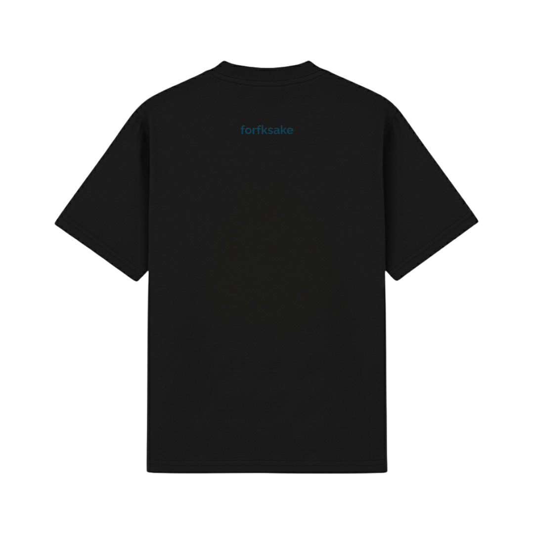 FORFKSAKE PURE ELIXIR BLACK T-SHIRT