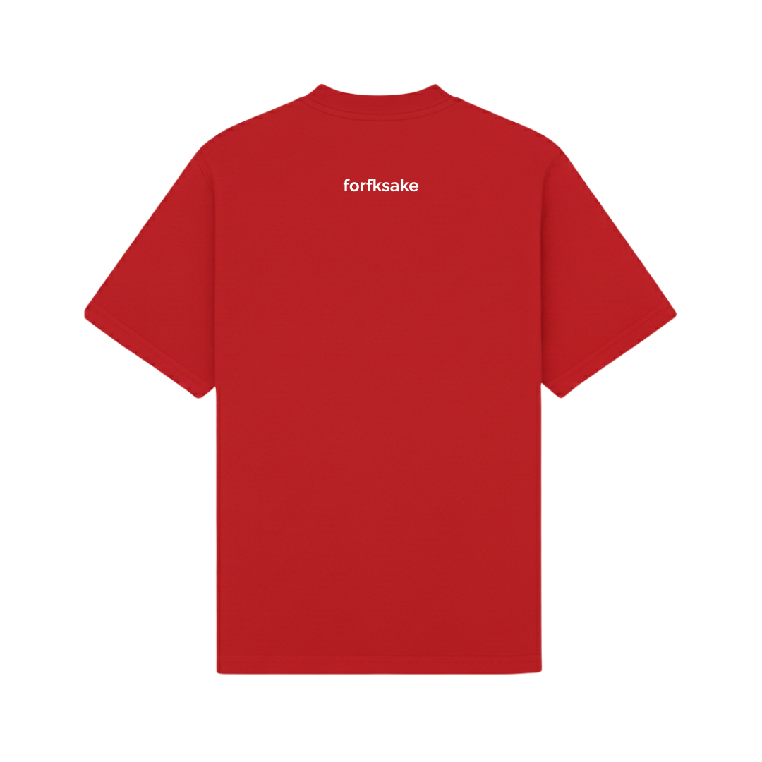 FORFKSAKE PURE ELIXIR RED T-SHIRT