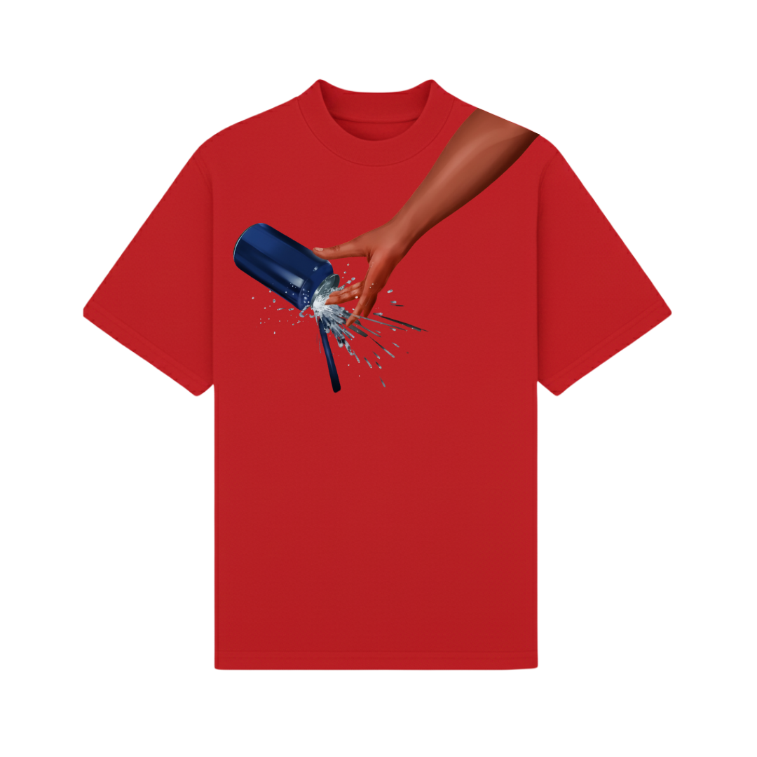 FORFKSAKE PURE ELIXIR RED T-SHIRT