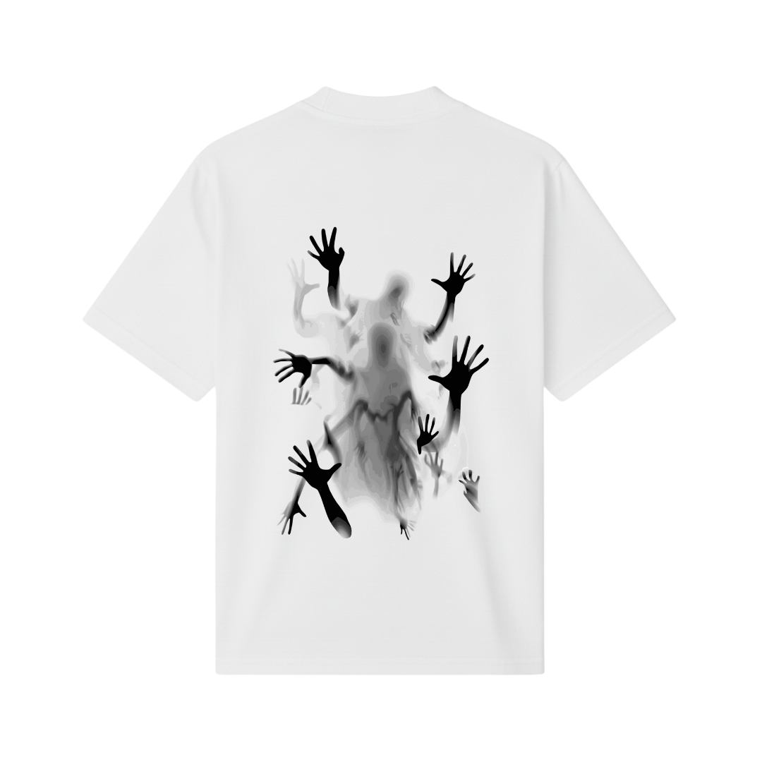 FORFKSAKE SHADOWREACH WHITE T-SHIRT