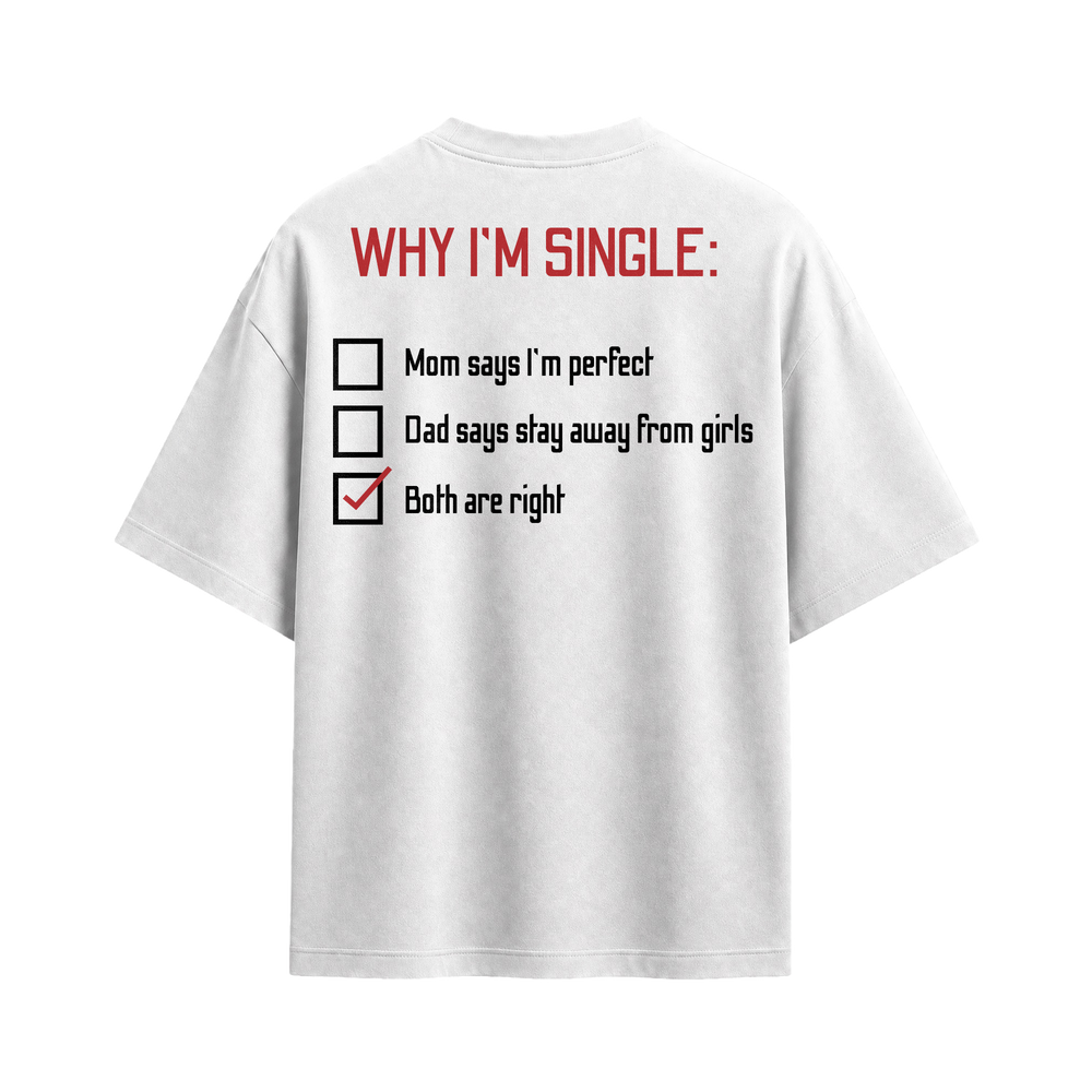 Forfksake Single White T-Shirt