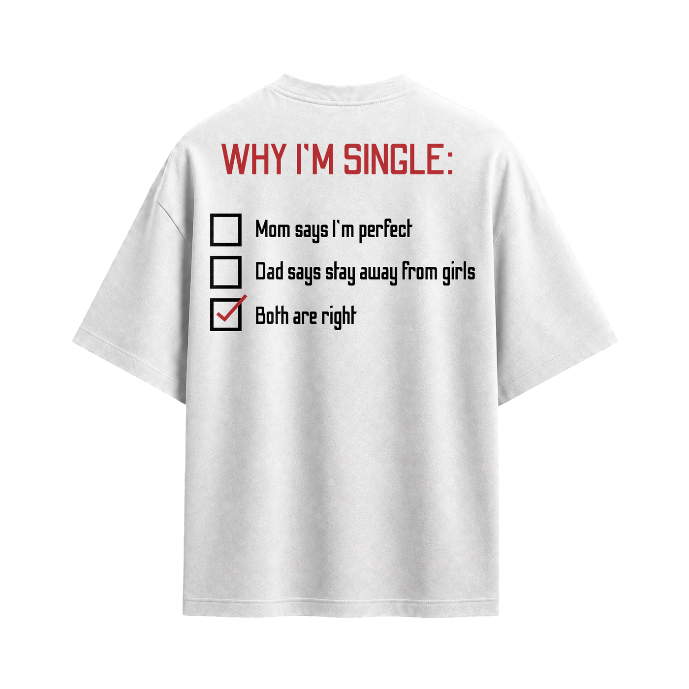 Forfksake Single White T-Shirt