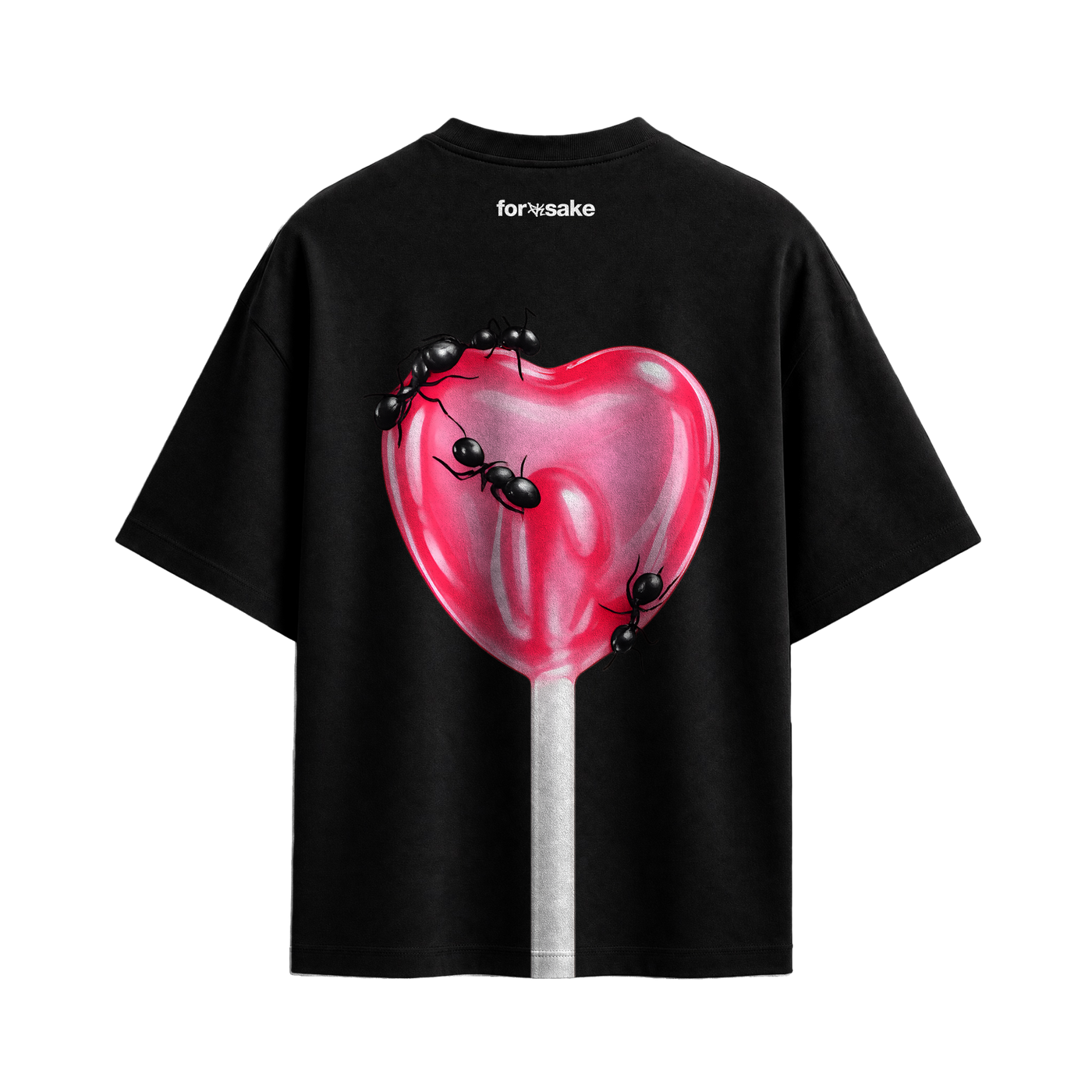 Forfksake Sweet Sticky Sins T-Shirt Black