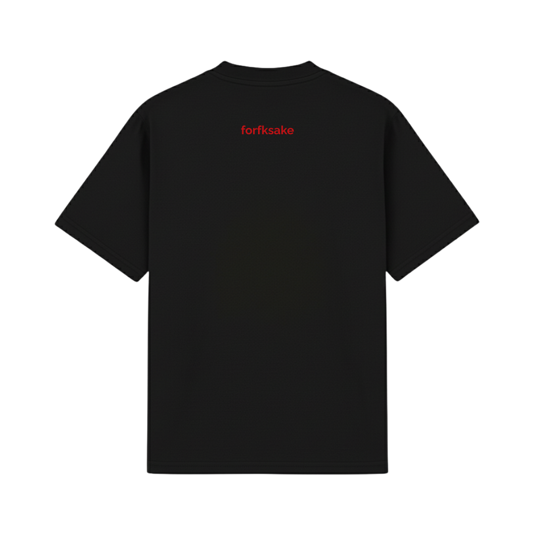 FORFKSAKE THE SWEET DEAL BLACK T-SHIRT