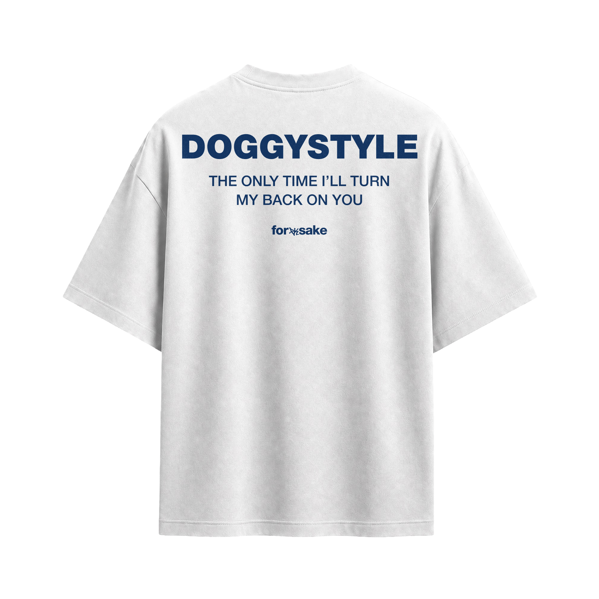 Forfksake Turn My Back White T-Shirt