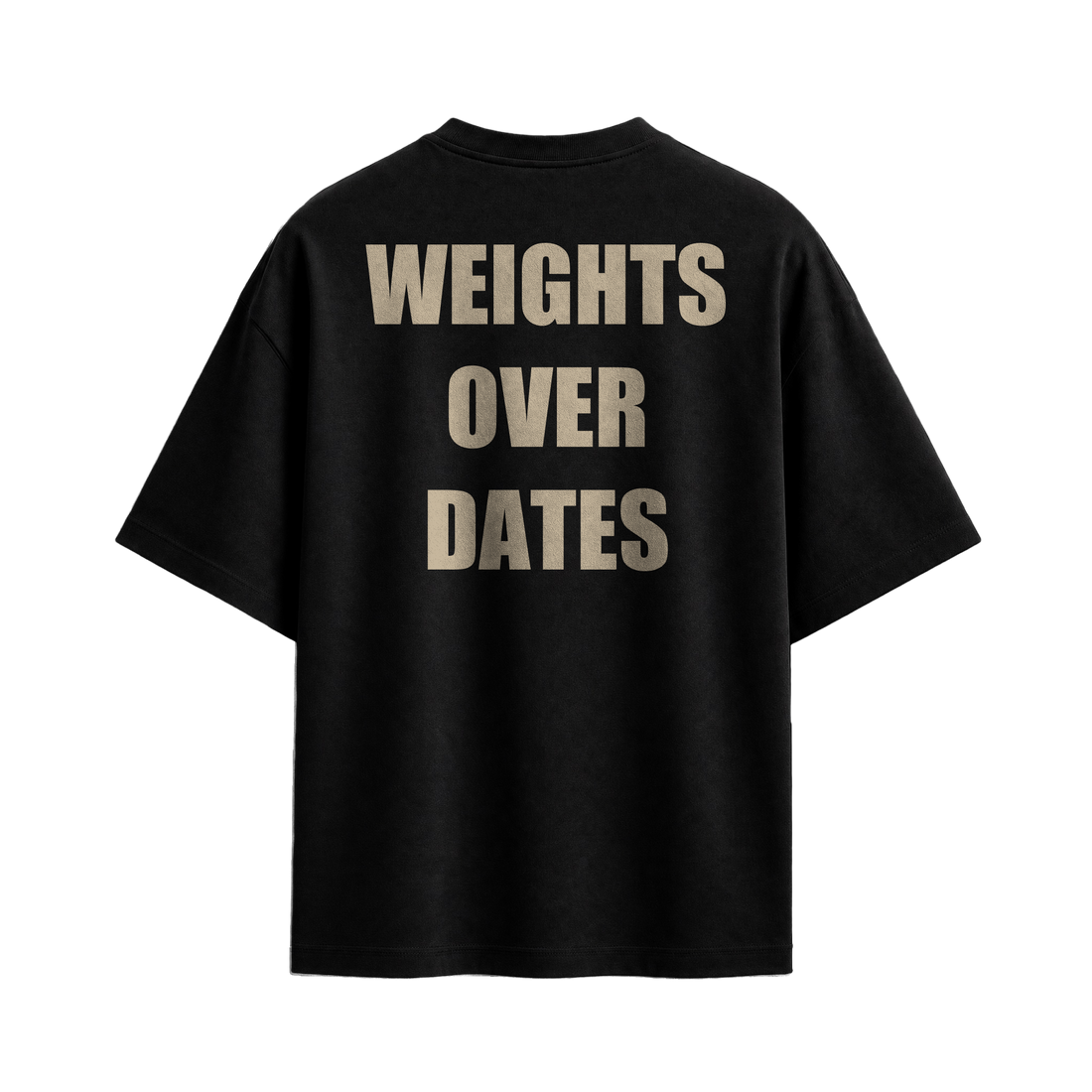 Forfksake Weights Over Dates T-Shirt Black