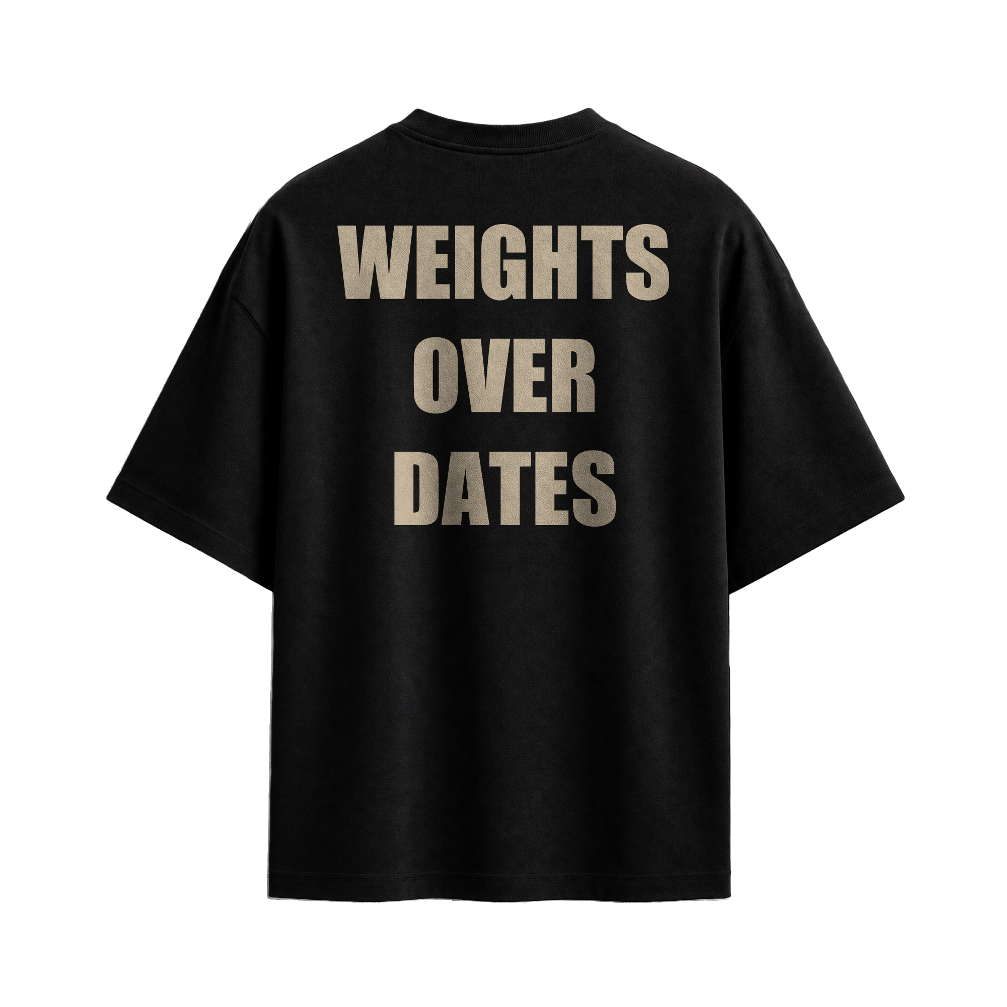 Forfksake Weights Over Dates T-Shirt Black