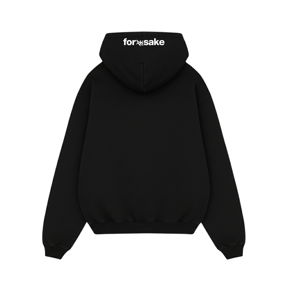 FORFKSAKE BE THE PROBLEM  BLACK HOODIE