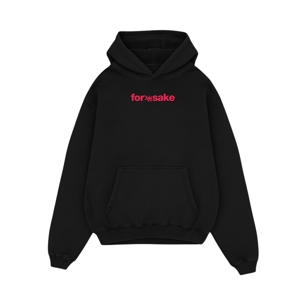 FORFKSAKE ALL EYES ON ME BLACK HOODIE