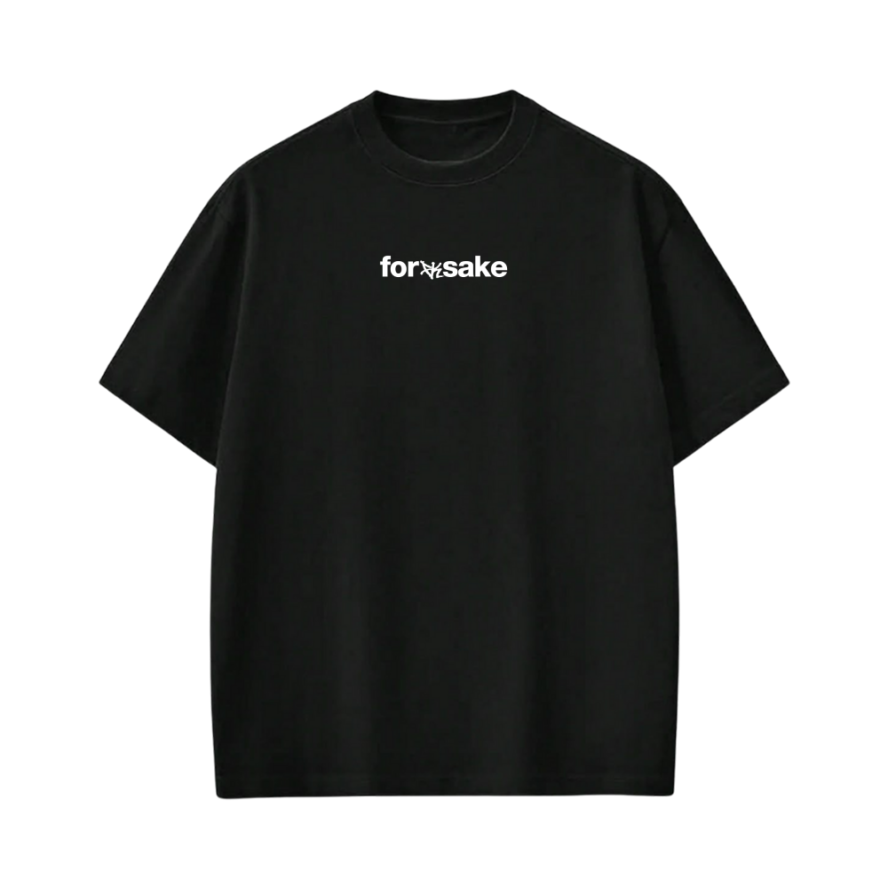 FORFKSAKE DREAMS BIG BLACK T-SHIRT
