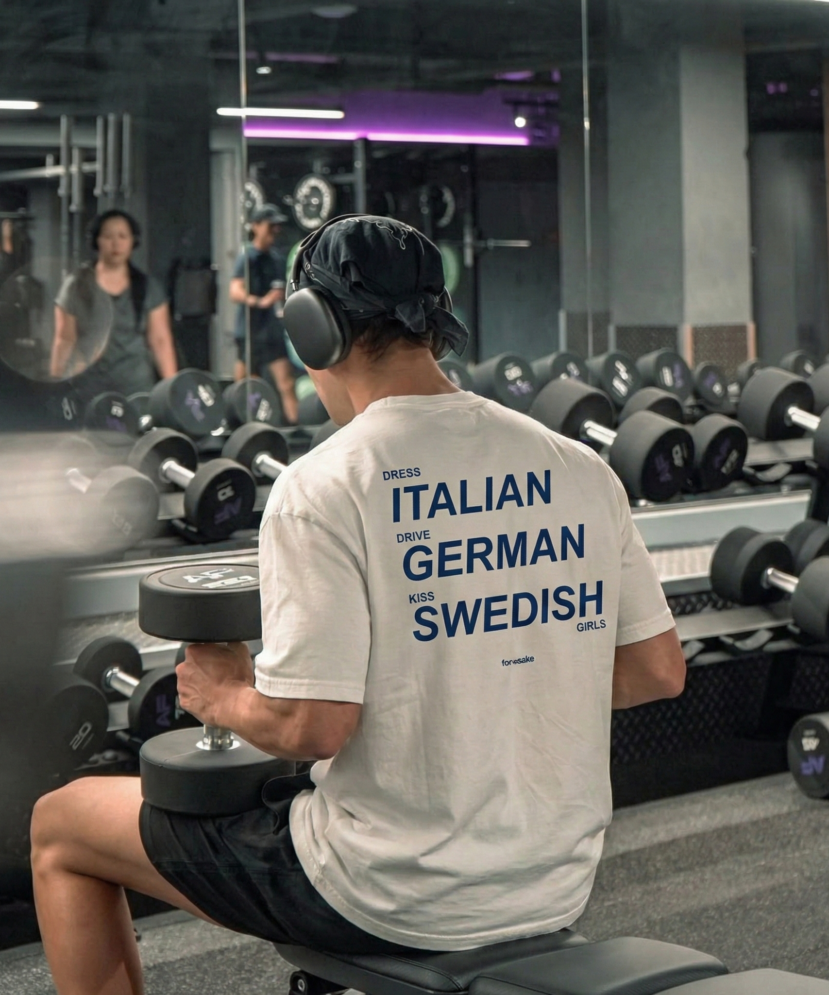 Forfksake European Taste Disorder White T Shirt