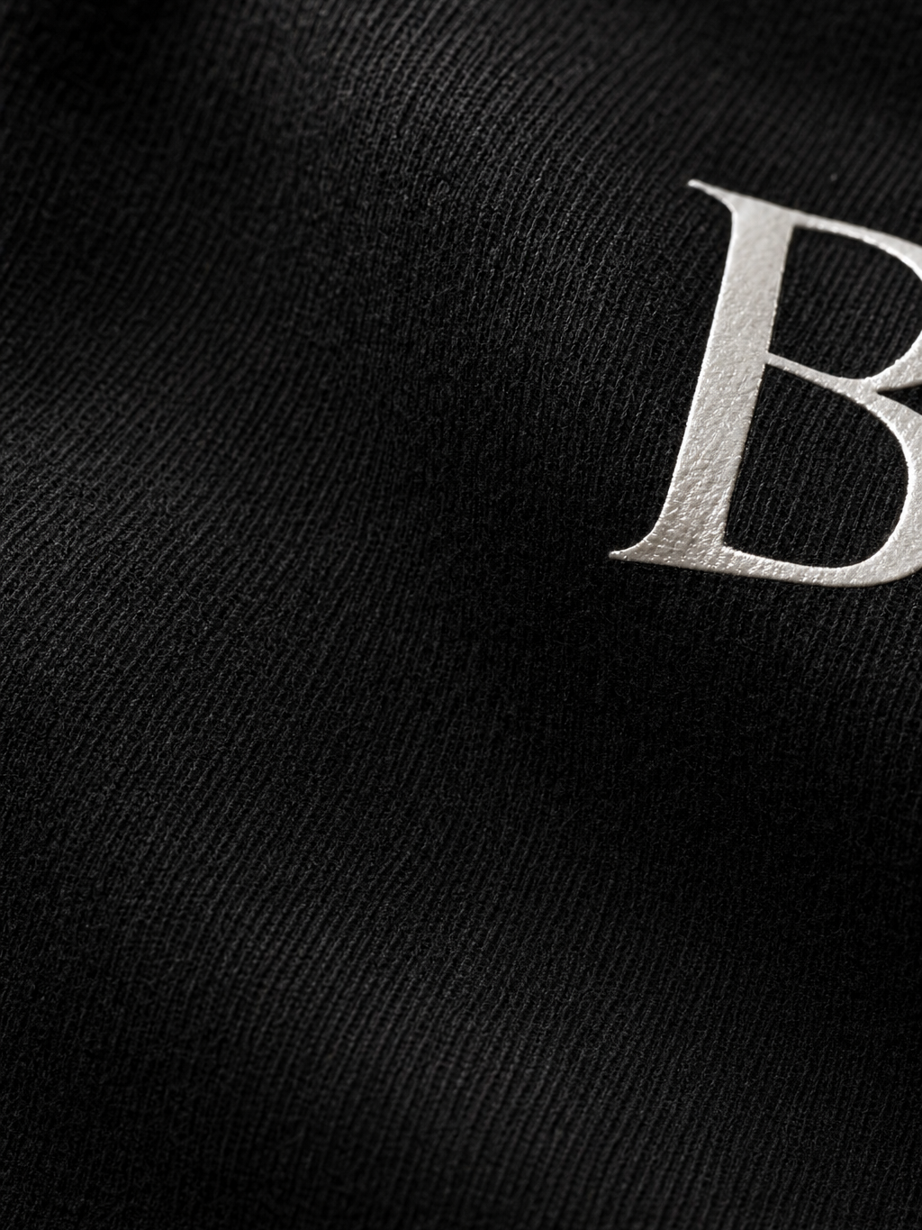 Forfksake Blessed As Fuck T-Shirt Black – close-up detail