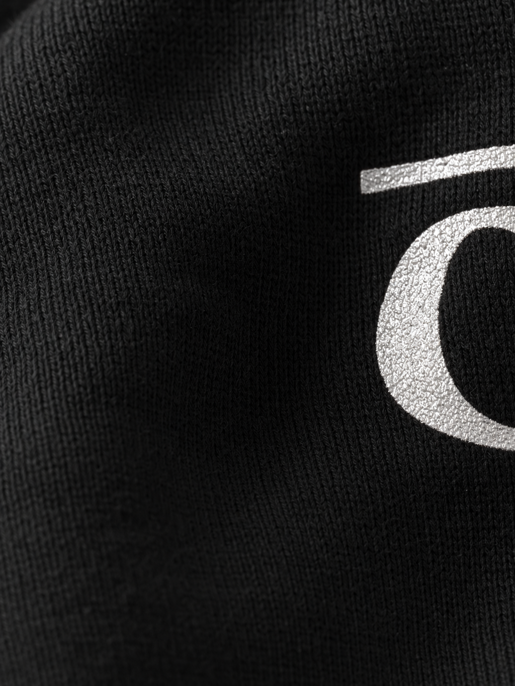 Forfksake Not A Bad Word T-Shirt Black – close-up detail