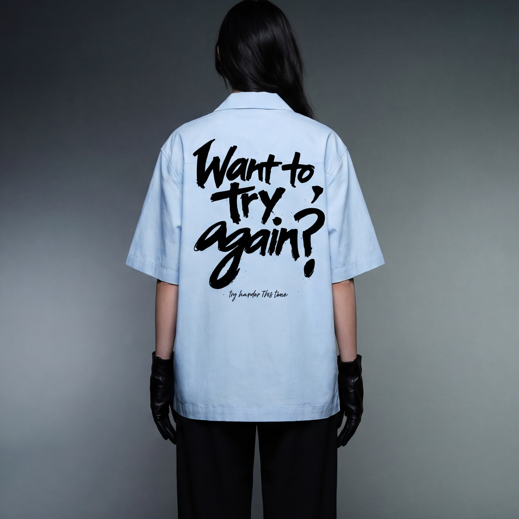 forfksake-sinners-white-bowling-shirt model back