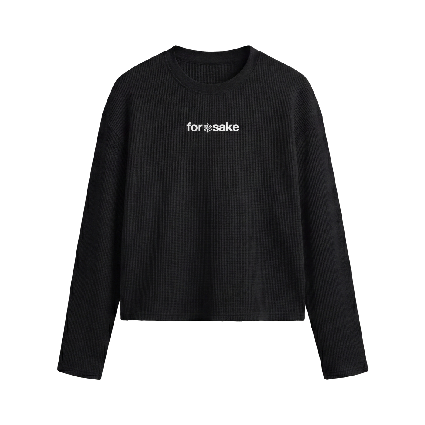 FFS restored original first-two | original_media:gid://shopify/MediaImage/30695166312551 | position:1 | Forfksake Little Fucked Up Waffle Long Sleeve Black