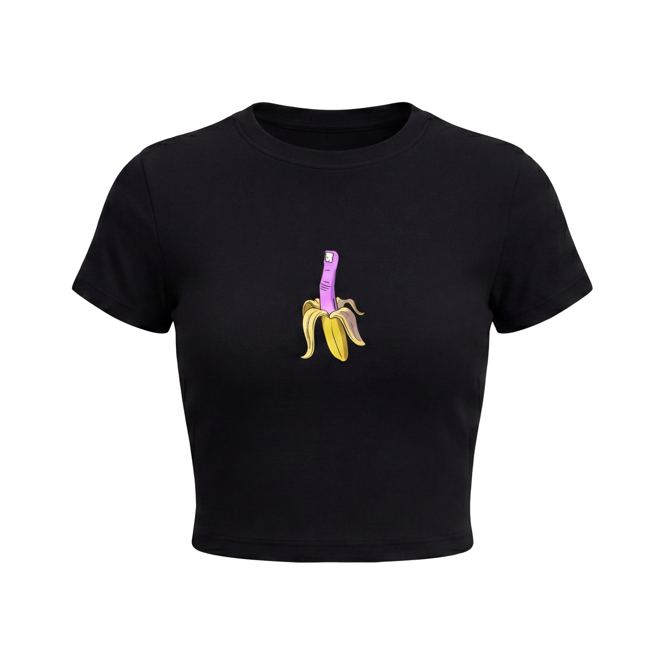 FFS restored original first-two | original_media:gid://shopify/MediaImage/30695150387303 | position:1 | Forfksake Give Banana Fuck Baby Tee