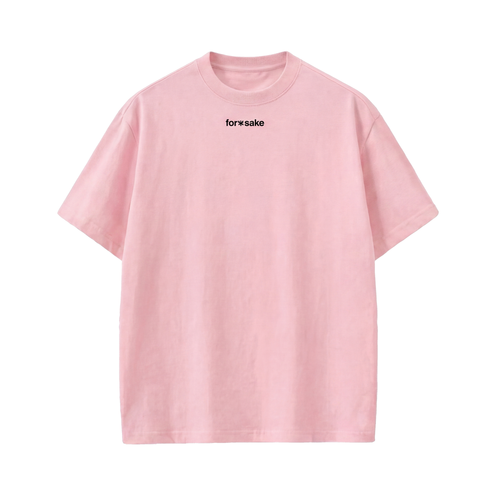 FFS restored original first-two | original_media:gid://shopify/MediaImage/30695026032743 | position:2 | Forfksake Nobody Pink T-Shirt