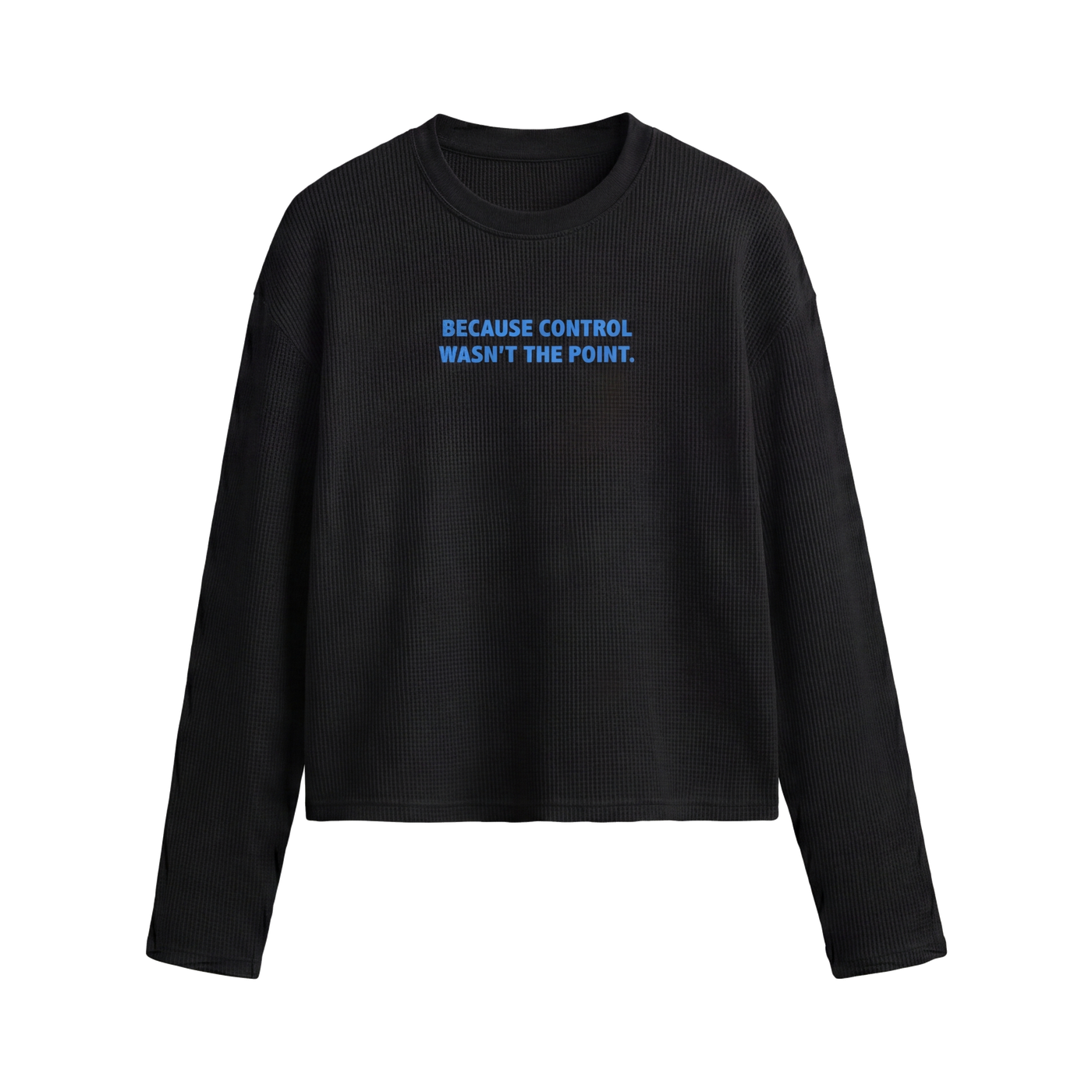 FFS restored original first-two | original_media:gid://shopify/MediaImage/30695165755495 | position:1 | Forfksake Absolut 00 Waffle Long Sleeve Black