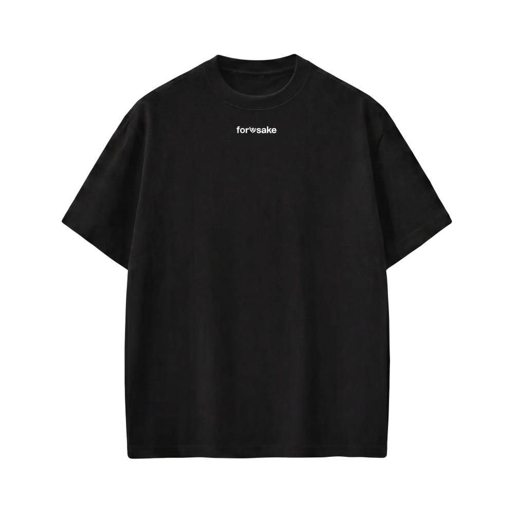 FFS restored original first-two | original_media:gid://shopify/MediaImage/30695022100583 | position:1 | Forfksake I Don't Flirt Black T-Shirt