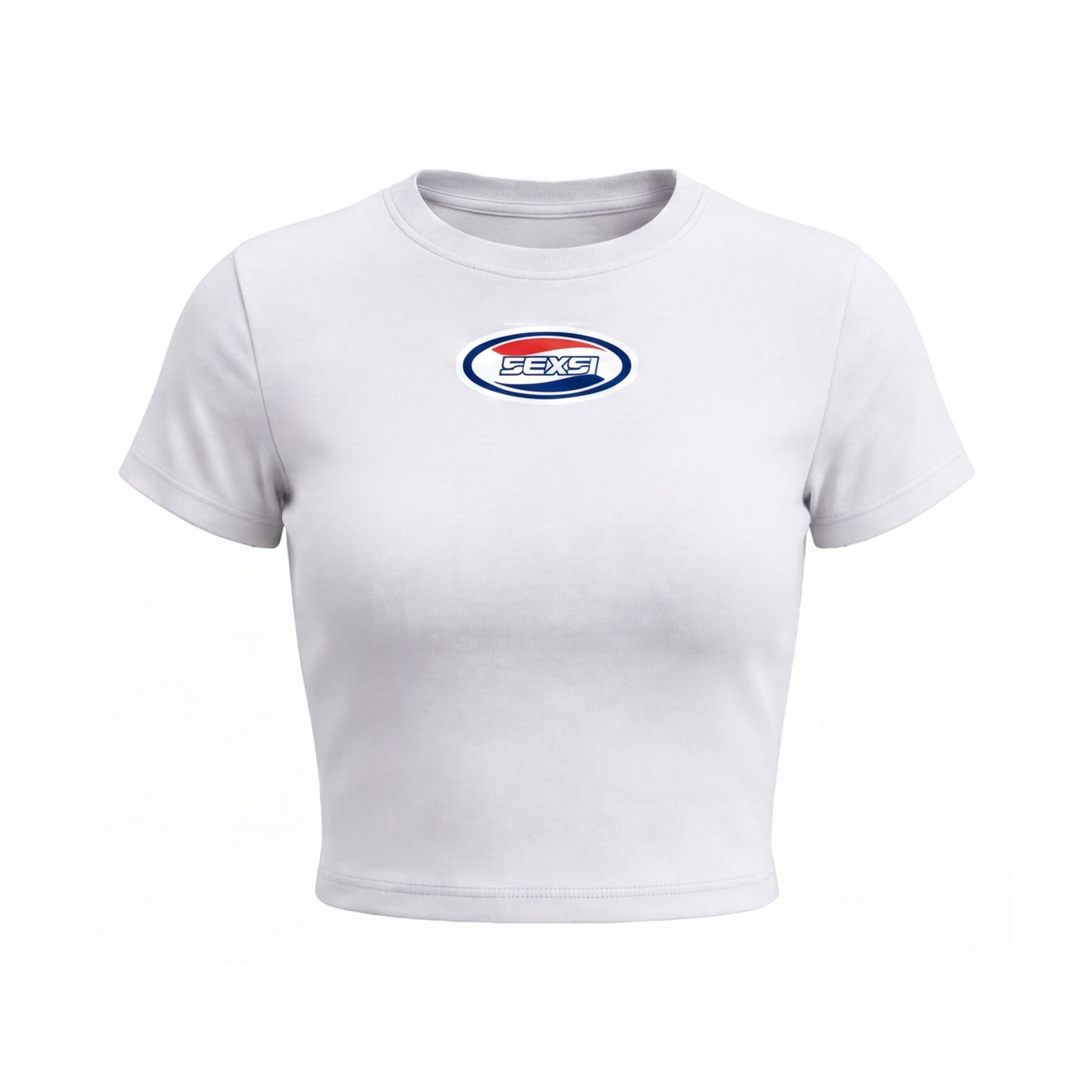 FFS restored original first-two | original_media:gid://shopify/MediaImage/30692917379175 | position:1 | Forfksake Sexsi White Baby Tee