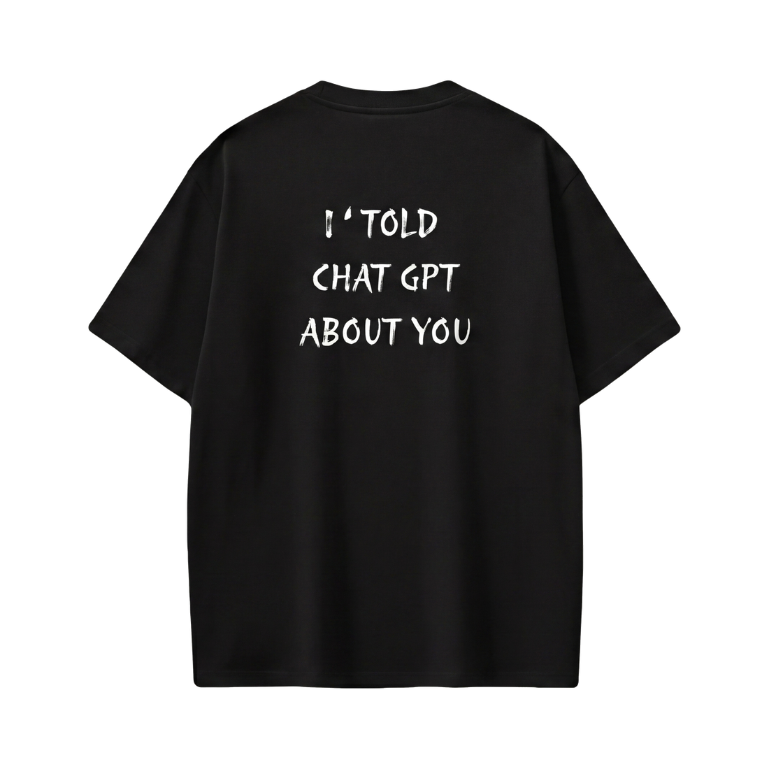 FFS restored original first-two | original_media:gid://shopify/MediaImage/30695018594407 | position:1 | Forfksake Chat GPT Black T-Shirt