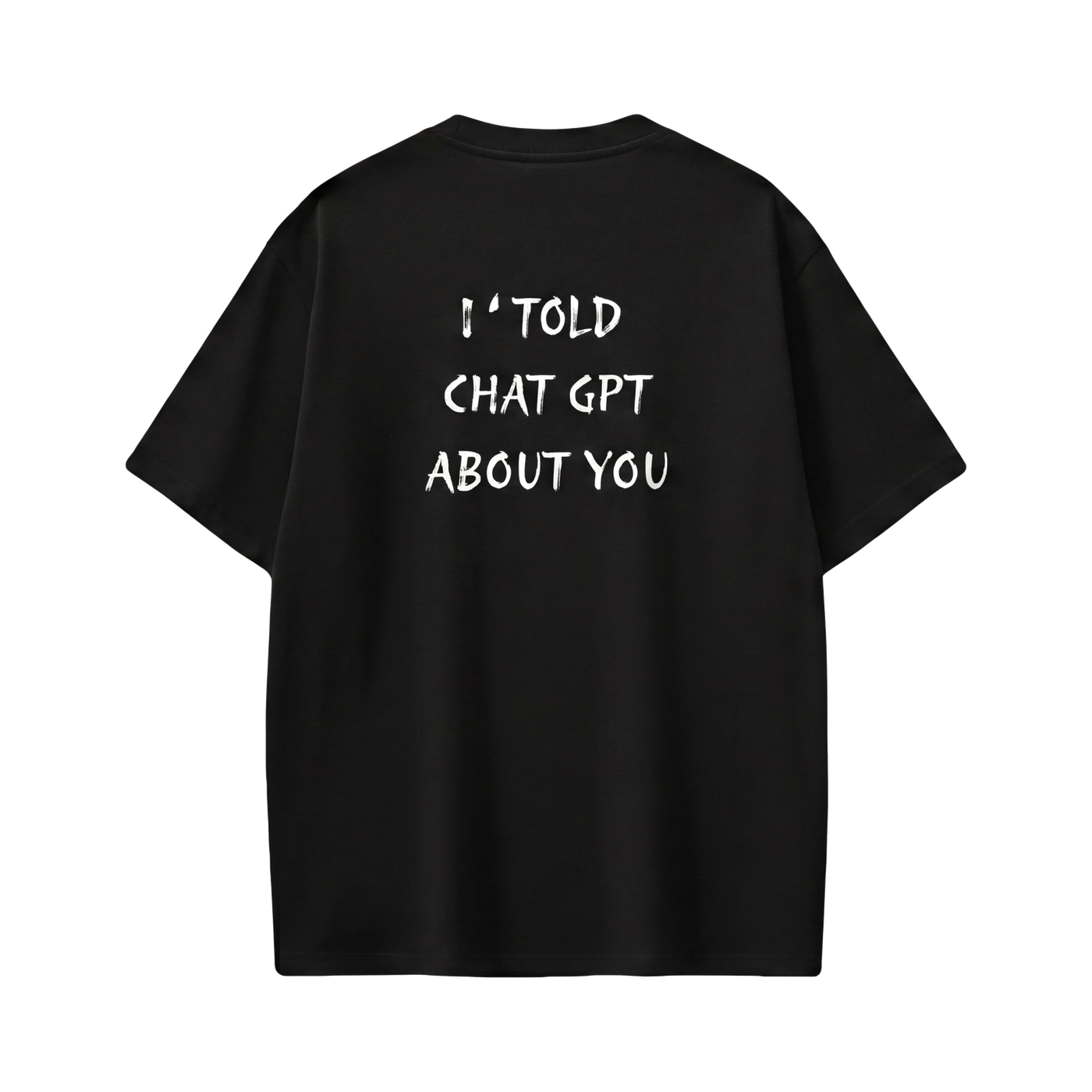 FFS restored original first-two | original_media:gid://shopify/MediaImage/30695018594407 | position:1 | Forfksake Chat GPT Black T-Shirt