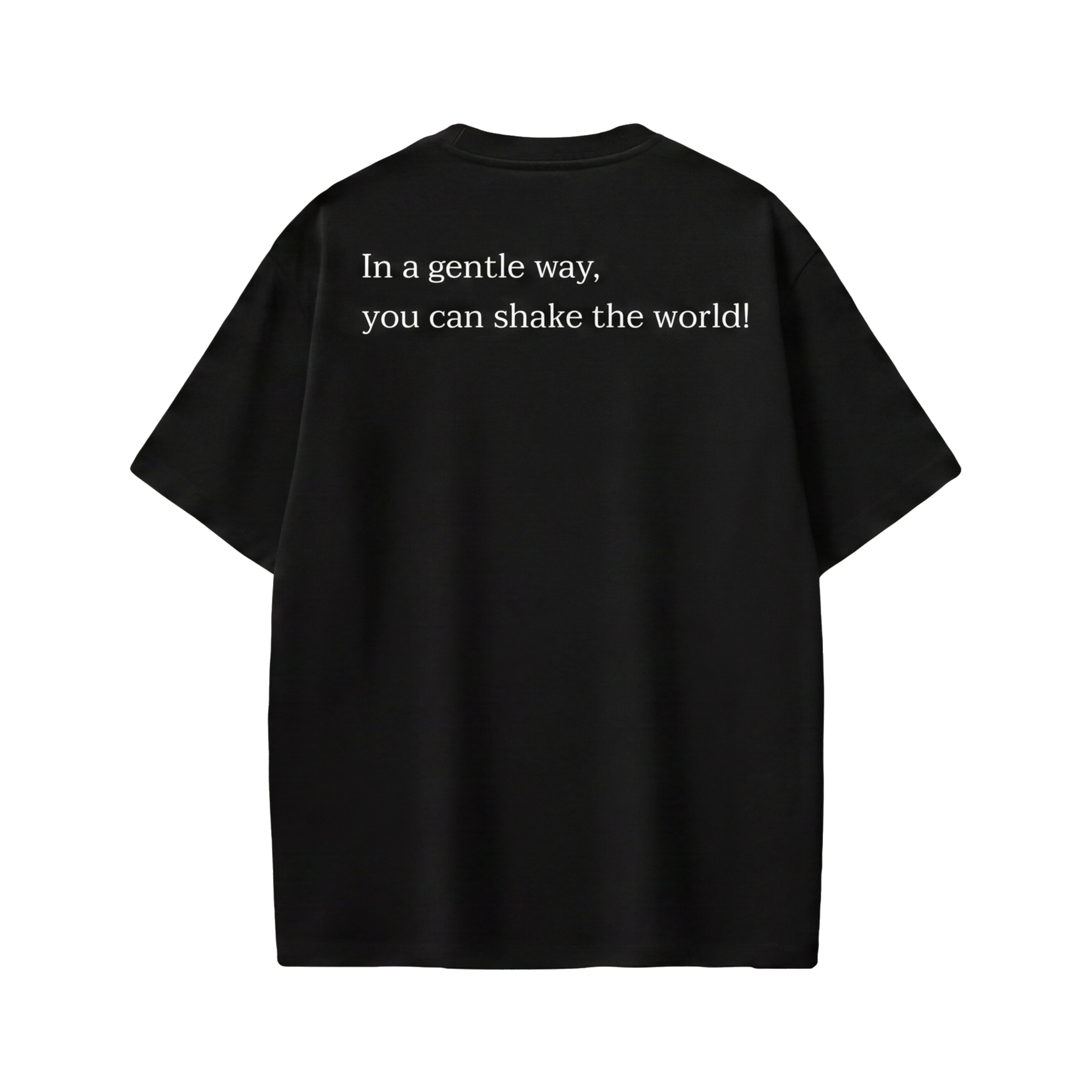 FFS restored original first-two | original_media:gid://shopify/MediaImage/30695020658791 | position:1 | Forfksake Gentle Black T-Shirt