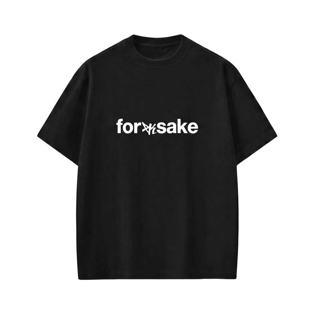FFS restored original first-two | original_media:gid://shopify/MediaImage/30695033077863 | position:1 | Forfksake Bad Habits Black T-Shirt
