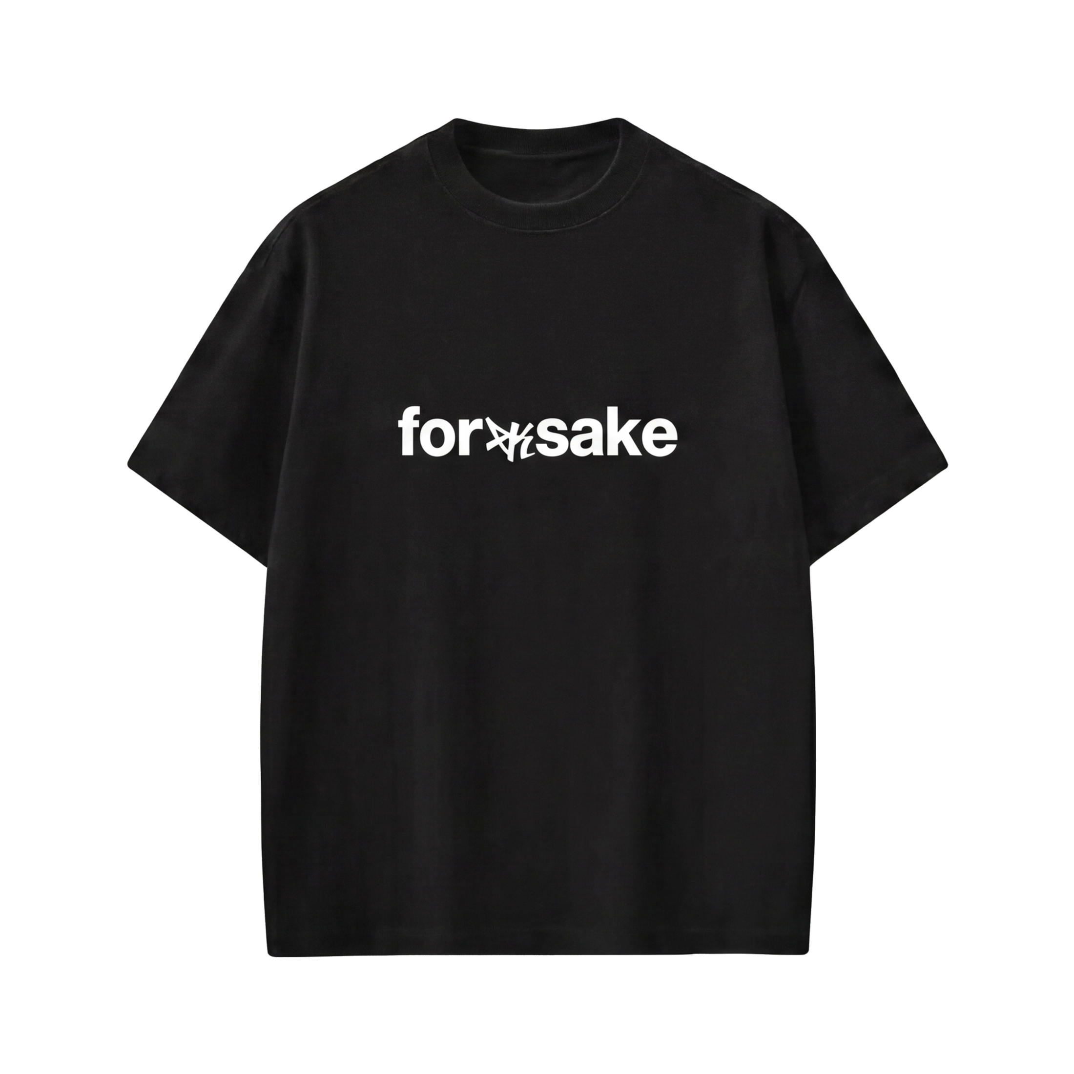 FFS restored original first-two | original_media:gid://shopify/MediaImage/30695033077863 | position:1 | Forfksake Bad Habits Black T-Shirt