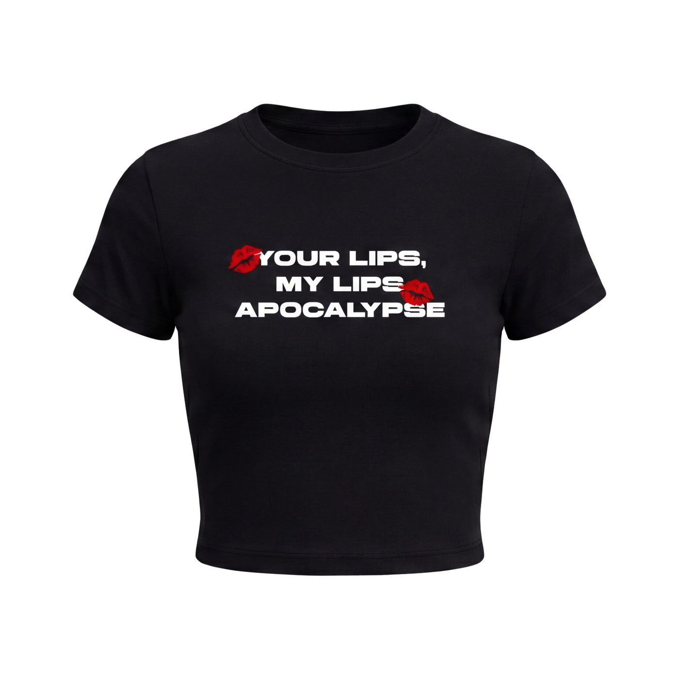 FFS restored original first-two | original_media:gid://shopify/MediaImage/30695084458087 | position:1 | Forfksake Apocalypse Baby Tee Black