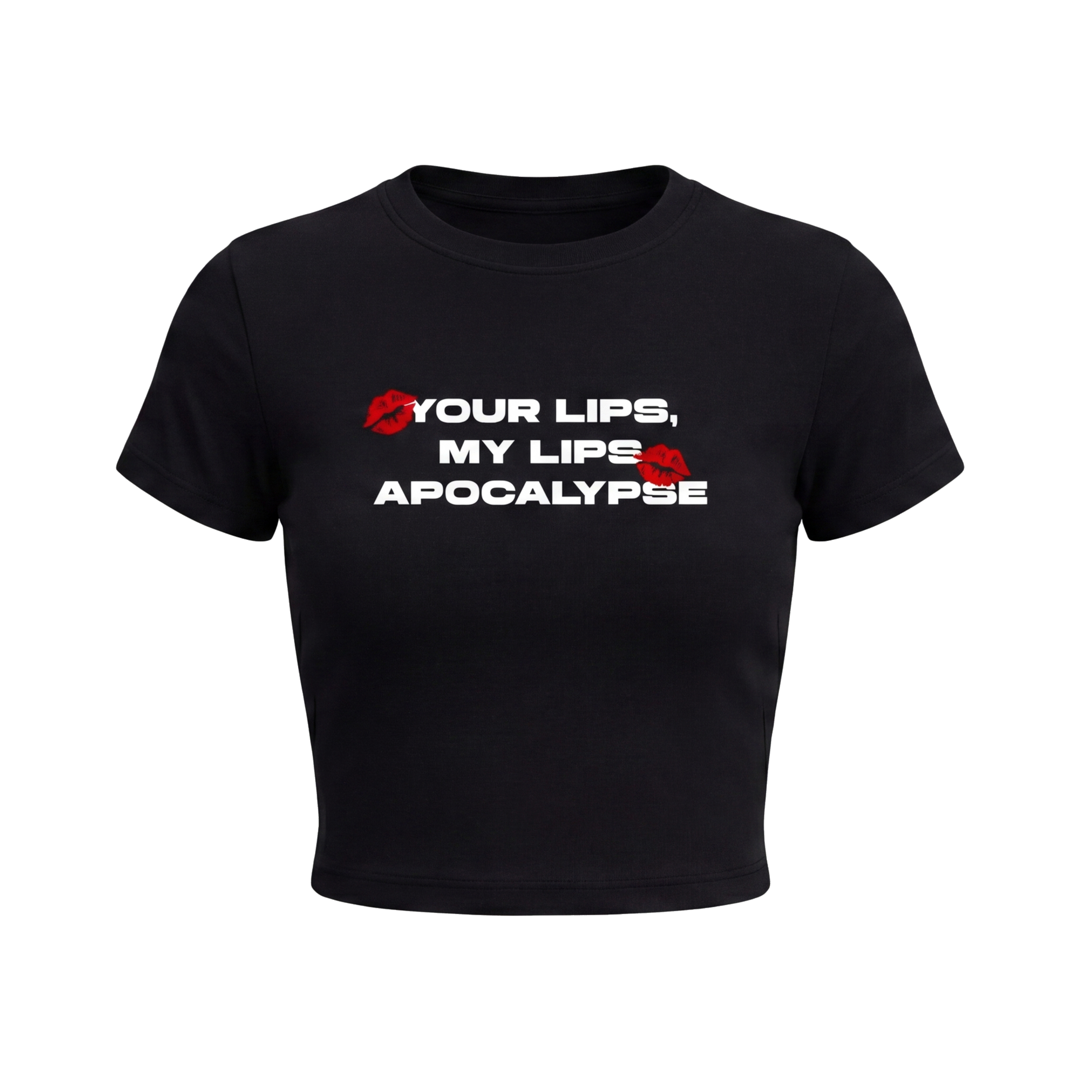FFS restored original first-two | original_media:gid://shopify/MediaImage/30695084458087 | position:1 | Forfksake Apocalypse Baby Tee Black
